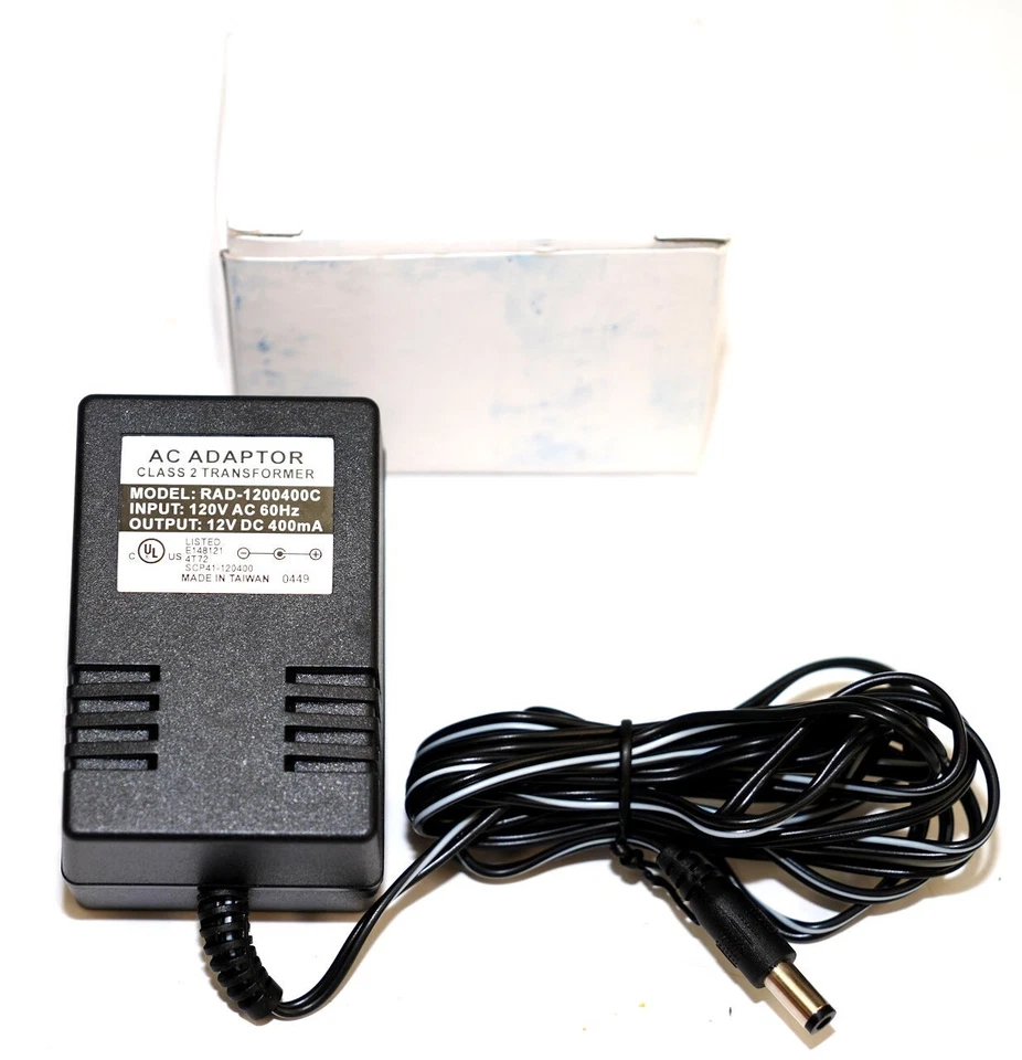 全新 12V 400mA UL Class 2 线性交流适配器 适用于 Uniden BC890XLT 扫描仪 — 第 1/1 张图片