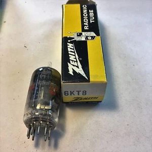 VINTAGE TV/RADIO ZENITH ELECTRON TUBE 6KT8 / NEW OLD STOCK UNTESTED - Picture 1 of 1