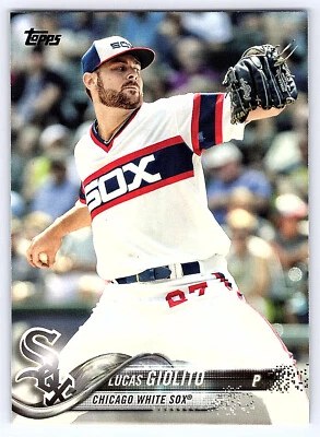 2018 Topps Series 2 Base # 605 Lucas Giolito - Chicago White Sox - Image 1 of 2