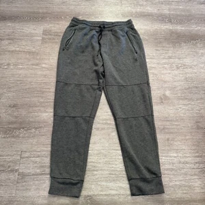 Spyder Joggers Uomo Grande Grigio ProW B Activewear Adulto Coulisse Pile Tasche - Foto 1 di 12