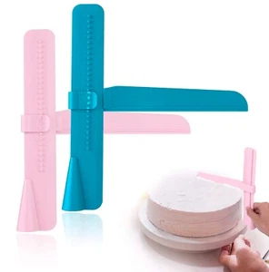 Einstellbare Kuchenschaber DIY Kuchen Schaber Buttercreme Fondant Glätte - Bild 1 von 8