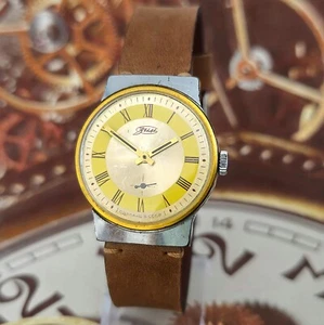 Vintage Watch USSR Zim 2602 Soviet Mechanical Wristwatch Pobeda 15 Jewels - Picture 1 of 24