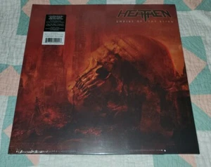 Heathen Empire Of The Blind Red & Black Swirl colored Vinyl ltd 1200 only - Picture 1 of 3