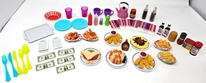 18" Doll Diner Foods, Whistling Tea Kettle, Dishes & More Fits American Girl! - Picture 1 of 6