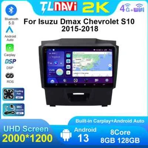 2 DIN Android Auto Autoradio für Isuzu DMAX Chevrolet S10 15-2018 GPS Navigation - Bild 1 von 48