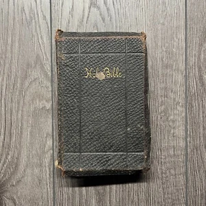 Antique Holy Bible Old & New Testaments 1893 Oxford University Press Hardback - Picture 1 of 9