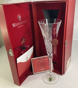 Waterford Crystal 2010 12 Days Flute #2 of Limited Edition “2 Turtle Doves” NIB - Picture 1 of 7