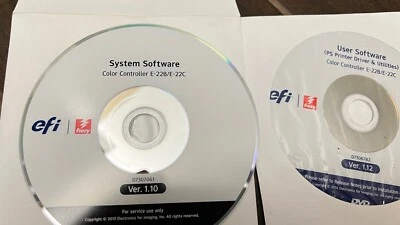 Ricoh Pro C5100s. Software de reinstalación del sistema Fiery C5110s/E-22B/E-22C Foto 1 de 2