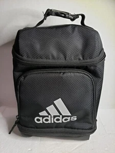 Adidas Excel Insulated Lunch Bag Black With White Logo - Picture 1 of 8