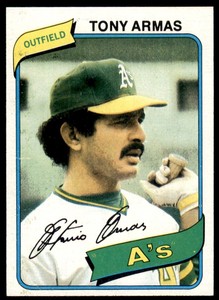 1980 Topps #391 Tony Armas A's NR-MINT *423