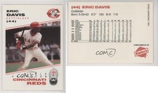 1991 Kahn's Cincinnati Reds Eric Davis #44
