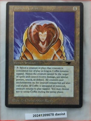 MTG Tawnos's Coffin Antiquities Rare Magic The Gathering LP+ - Image 1 of 4