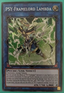 YuGiOh PSY-Framelord Lambda Secret Rare 1st Edition BLHR-EN051 - Picture 1 of 1