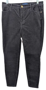 Talbots High Waist Jegging Ankle Skinny Jeans Women's 4P Cotton Stretch Black - Picture 1 of 12