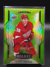 2020-21 Upper Deck Allure Sp Green Quartz /99 Gustav Lindstrom #116 Rookie RC 🔥