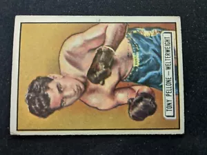 1951 Topps Ringside Boxkarte # 71 Tony Pellone - Weltergewicht (SEHR GUTER/EX) - Bild 1 von 3