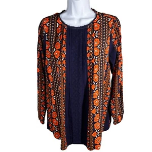 Matilda Jane Women’s Sz S Floret PinTuck Blouse - Picture 1 of 6