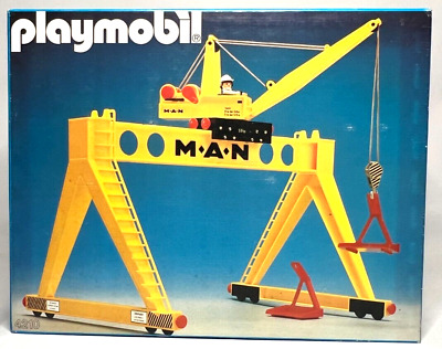 Playmobil 4210 V1 MAN Crane NISB FACTORY SHRINK WRAPPED • 202.49€