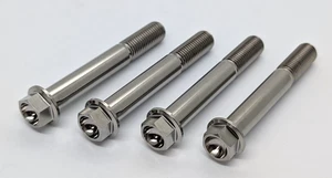 Ducati Titanium front brake caliper bolt kit Ti mounting hex head various - Picture 1 of 3