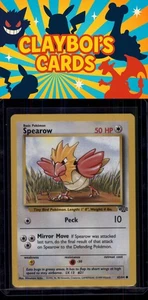Spearow Jungle Pokémon 62/64 Vintage Common Lightly played - Picture 1 of 2