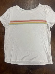 Copper Key Girls Size Large (10/12) T-shirt Very Soft White - Picture 1 of 3