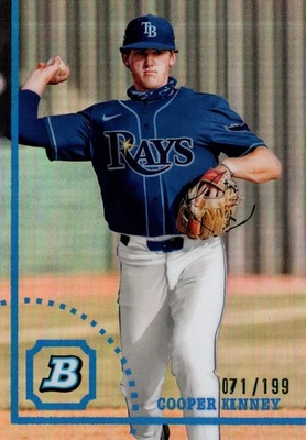 Cooper Kinney #BHPC-80 Prospect 071/199 Refractor 2022 Topps Bowman Heritage  - Image 1 of 2
