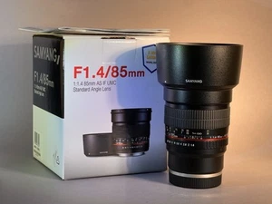 SAMYANG 85mm f/1,4 -E Mount Sony Full Frame ⭐️NEUWERTIG - Bild 1 von 18