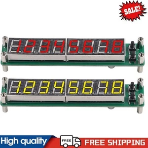 PLJ-8LED-R Cimómetro Digital Medidor Probador 0.1MHZ-2.4GHz Contador Probador Cimómetro - Imagen 1 de 13