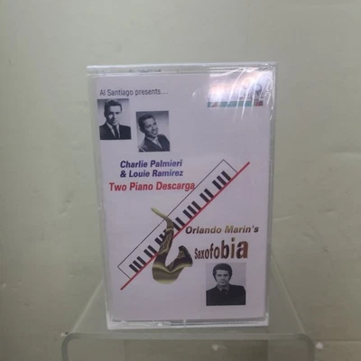 Charlie Palmieri & Louie Ramirez Saxofobia Plus Cassette Sealed 1993 Mucho Music - Image 1 of 4