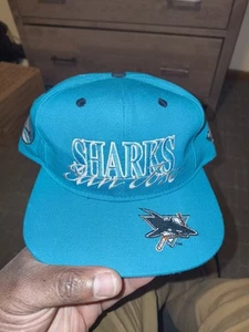 Vintage #1 Apparel San Jose Sharks Hat (sports specialties/logo athletic) - Picture 1 of 7
