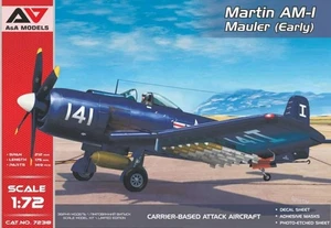 Modelsvit AAM7238 - 1:72 AM-1 ”Mauler” (Early ver.) attack aircraft - Neu - Picture 1 of 1