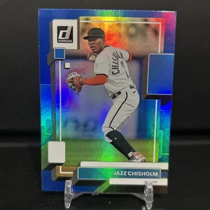2022 Donruss Blue Jazz Chisholm Miami Marlins #106 - Picture 1 of 2