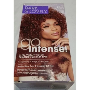 Dark And Lovely Color Gloss Ultra Radiant Hair GO INTENSE 66 Spicy Red - Picture 1 of 16