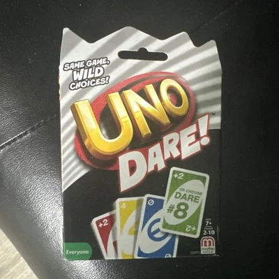 Uno Dare! Card Game - Same Game Wild Choices! New (OPENED) - Image 1 of 2