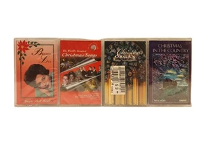Classic Christmas Music Cassette Tape Lot Brenda Lee Jingle Bell Rock New Sealed - Picture 1 of 10