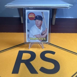 1969 Topps - Mickey Mantle #500 Last Name in Yellow - Bild 1 von 9