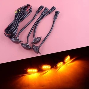 4pcs Front Grille LED Lights Fit for Toyota Land Cruiser LC80 1989-1998 - Picture 1 of 7