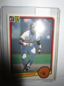 1983 Donruss #35 Ricky Henderson RC - Picture 1 of 2