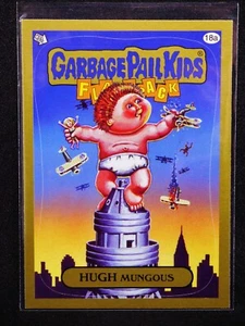 GPK, 2011, Flashback Series 3, GOLD Border Card #18a HUGH Mungous, #2 - FB3, FS3 - Bild 1 von 2