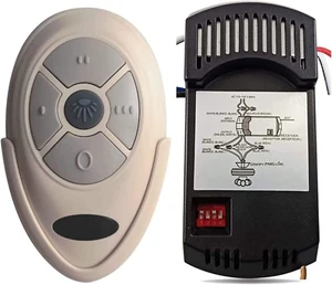 Ceiling Fan Remote Control Kit Replacement for Harbor Breeze Hunter Allen+Roth K - Picture 1 of 12