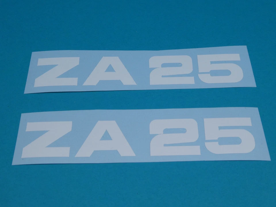 Zündapp ZA 25 Aufkleber Verkleidung Schriftzug Dekor weiß 460-10.101 Typ 460 OVP - Bild 1 von 1