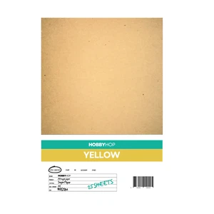 A4 Sugar Paper 80GSM Yellow - Picture 1 of 2