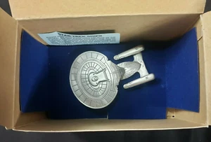 Rawcliffe Pewter Star Trek USS Enterprise NCC-1701-D - Picture 1 of 5