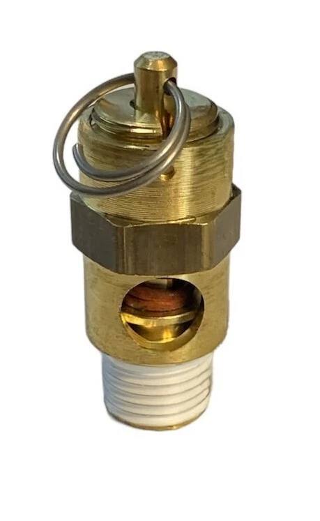 1/4" NPT Air Compressor Safety Relief Valve - 270 PSI, American Made, 1 Year Warranty 5 thumbnail image