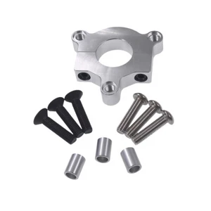 Adaptador CNC plateado 38 mm 1,5" para bicicleta motorizada 49cc 50cc 66cc 80cc 2 tiempos - Imagen 1 de 4