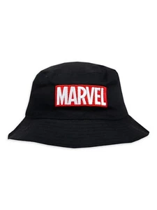 Marvel Kids Reversible Bucket Hat Black And Red ONE SIZE NWT - Picture 1 of 4
