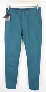 Massimo Dutti Slim Fit Hose Herren Eu 38 Chino Dehnbar Reißverschluss Fly Hüllen - Bild 1 von 9