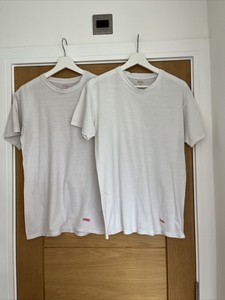 Supreme White T-Shirts for Men for sale 