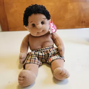 Ty Kid Rascal with Checkered Green Shorts Vintage Ty Beanie 1999 - Bild 1 von 10