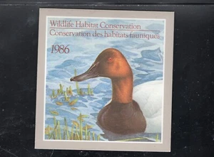 CANADA 1986 DUCK STAMPS MINT VF NH O.G G/B (101ca) - Picture 1 of 1
